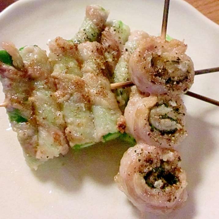 居酒屋風 豚ばらのしそ巻き串 レシピ 作り方 By Hiromu 楽天レシピ 居酒屋風 豚ばらのしそ巻き串 レシピ 作り方 By Hiromu 楽天レシピ
